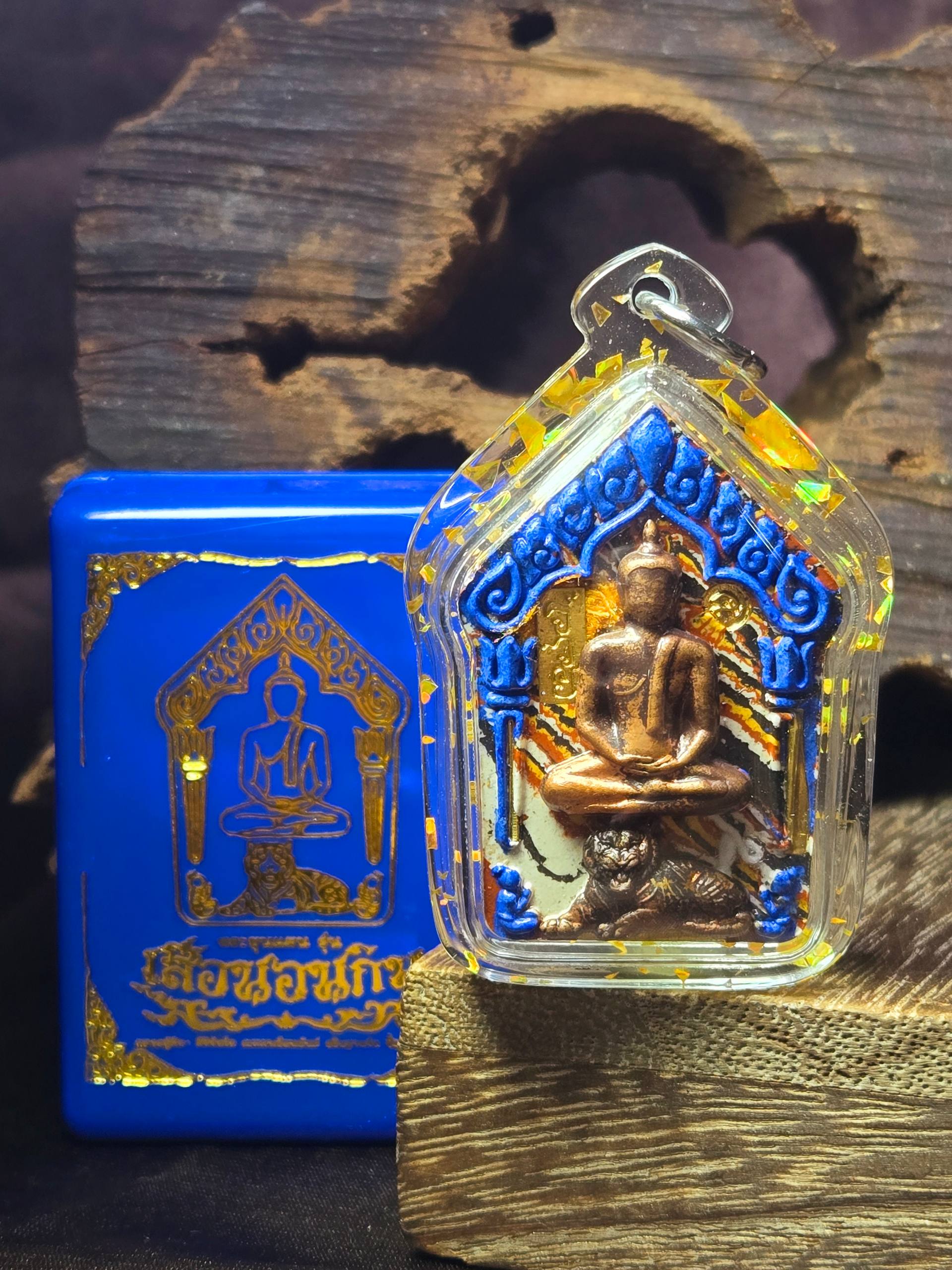 Khun Paen Tiger（Nam Lerk 高级版）— LP Mahasila & Ajarn Boo | B.E.256x（实物拍摄） | SAN Pin Selection