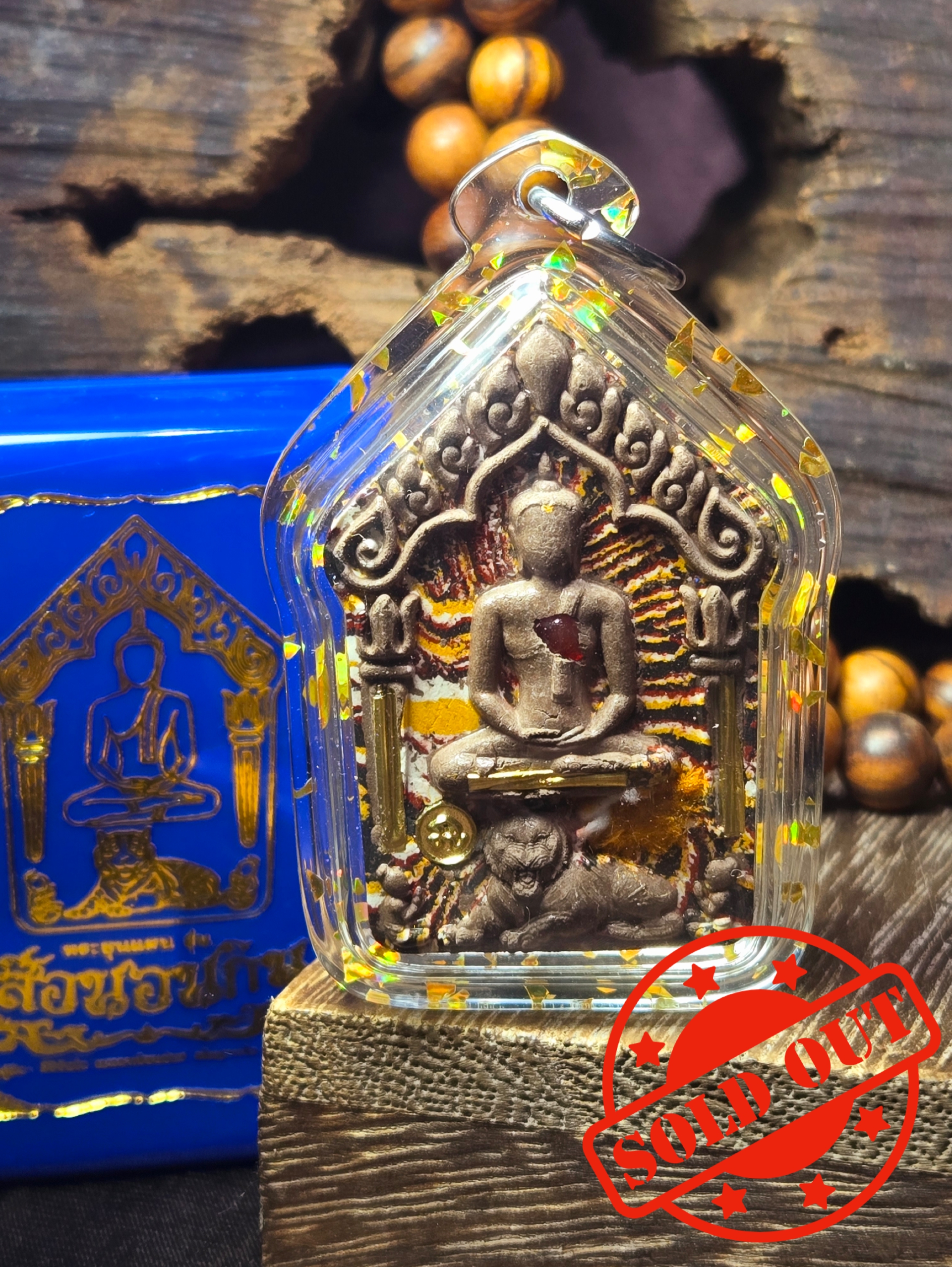 Jin Thai Fo Pai - Khun Paen Tiger（Nam Lerk 高级版）— LP Mahasila & Ajarn Boo | B.E.256x（实物拍摄）