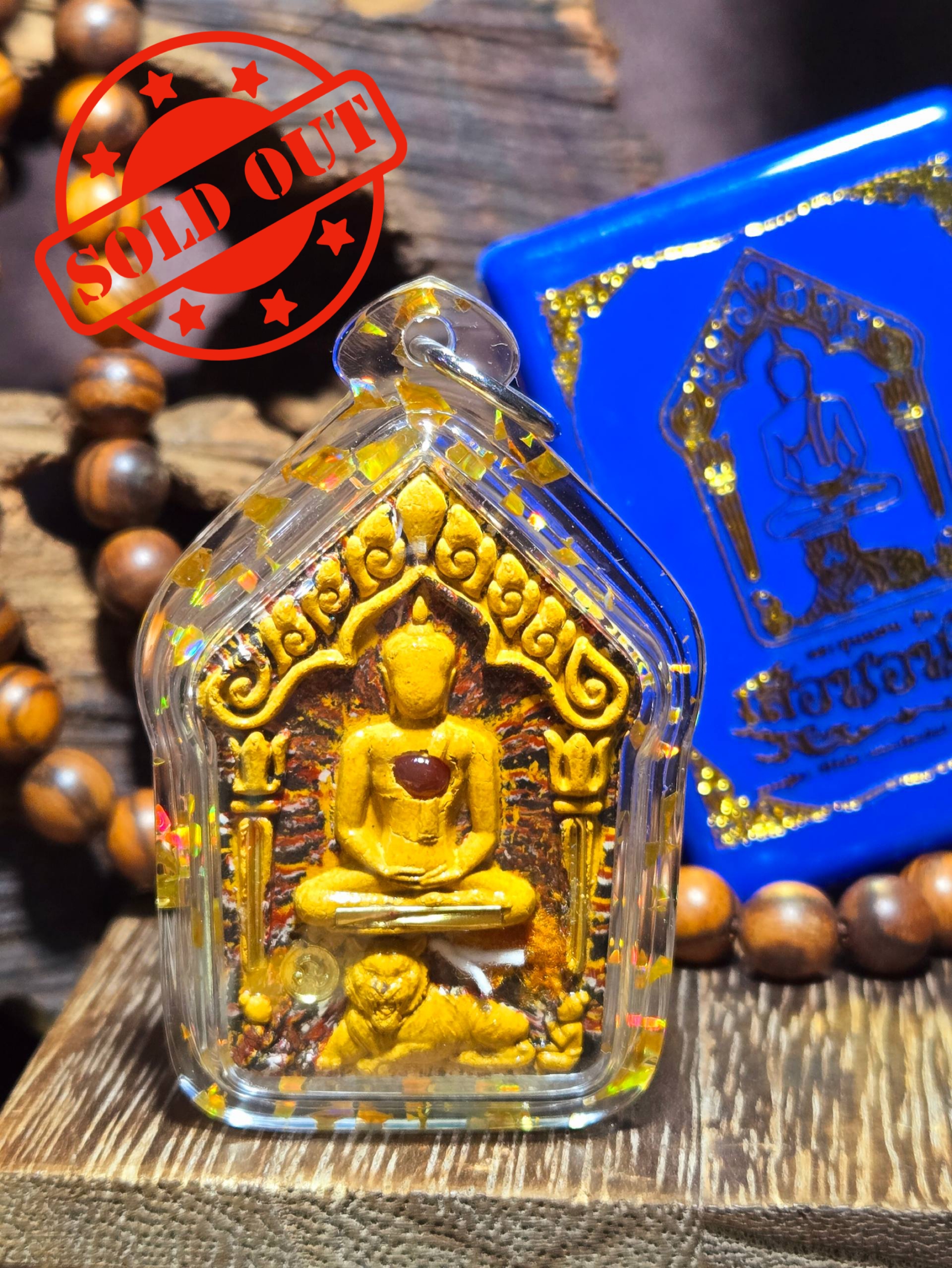 Jin Thai Fo Pai - Khun Paen Tiger（Nam Lerk 高级版）— LP Mahasila & Ajarn Boo | B.E.256x（实物拍摄）