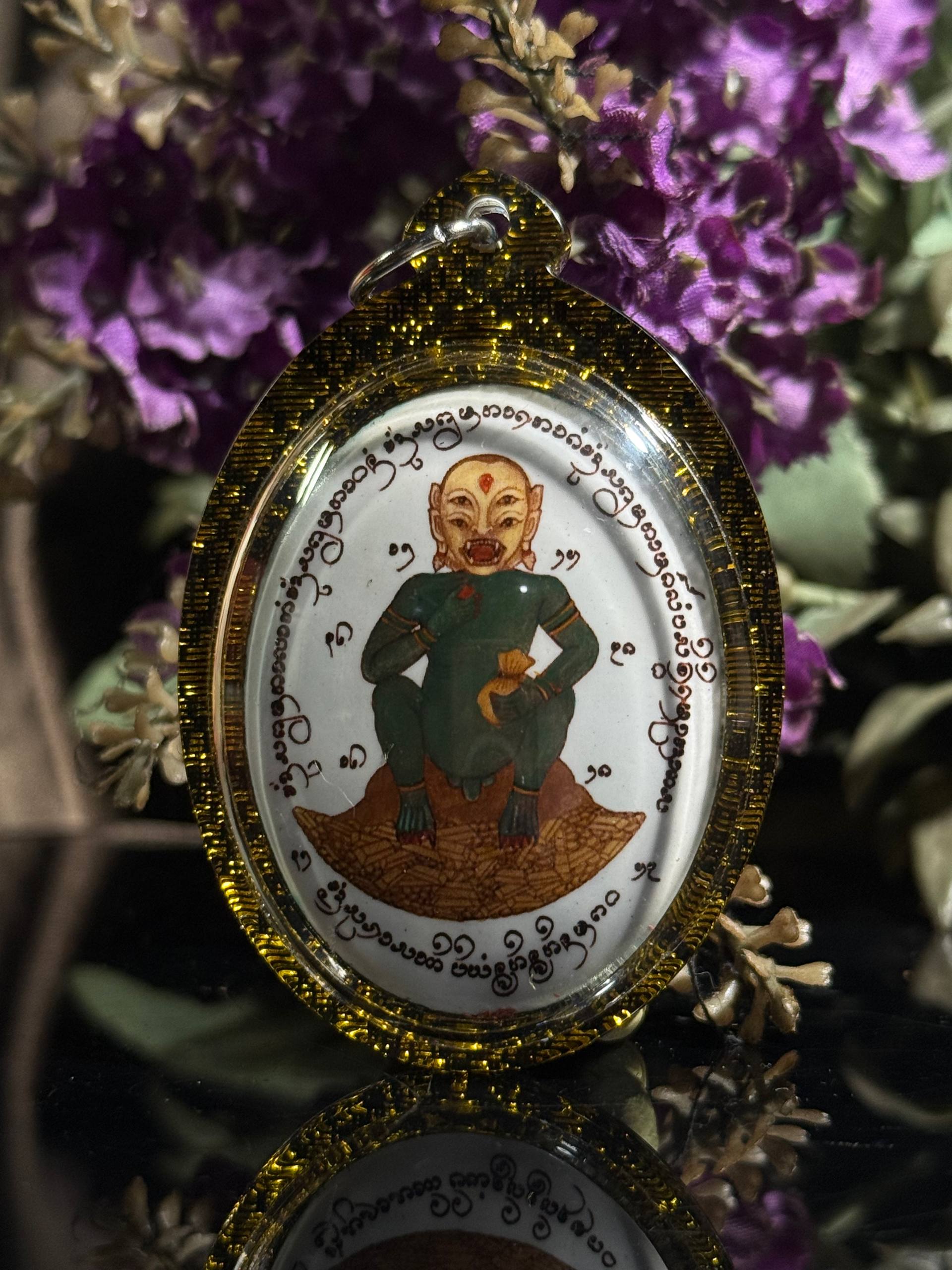 Jin Thai Fo Pai - 五眼四耳｜阿赞威帝 · 财富机缘象征