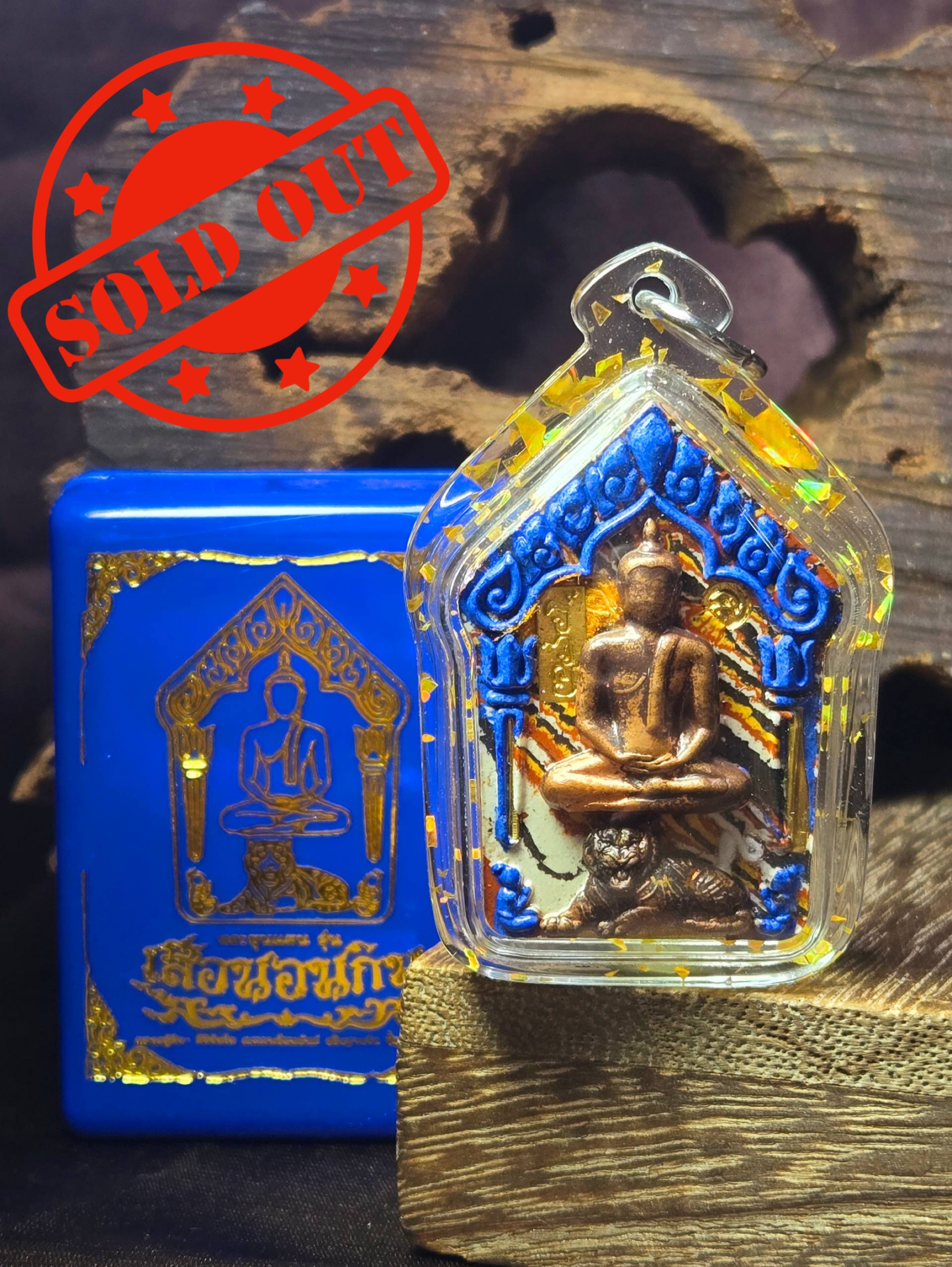 Jin Thai Fo Pai - Khun Paen Tiger（Nam Lerk 高级版）— LP Mahasila & Ajarn Boo | B.E.256x（实物拍摄）