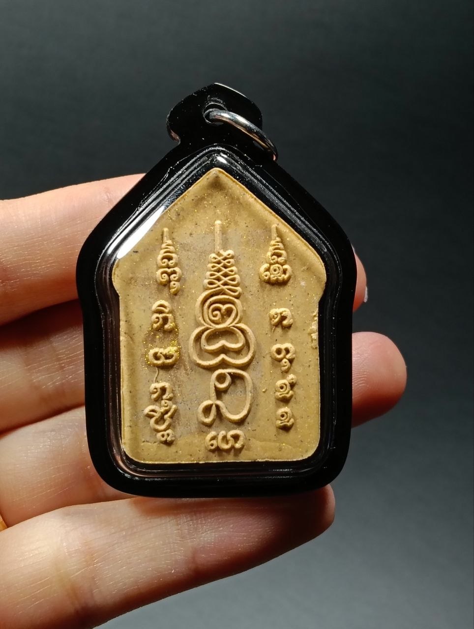 ARCHAN TOY阿赞代彩票坤平（全黑防水壳）现物实拍
 | Jin Thai Fo Pai