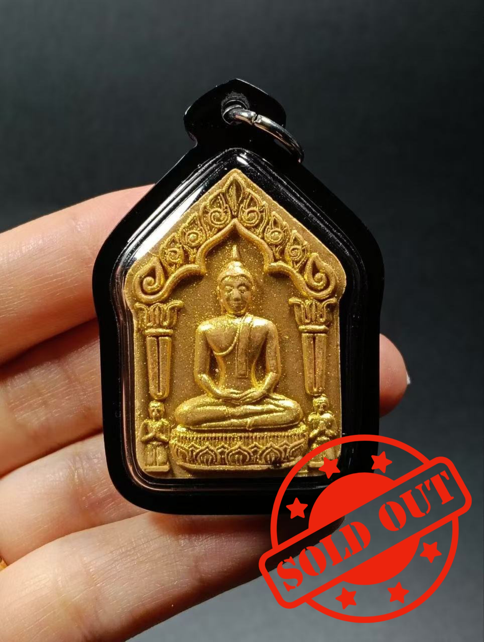 Jin Thai Fo Pai - ARCHAN TOY阿赞代彩票坤平（全黑防水壳）现物实拍

