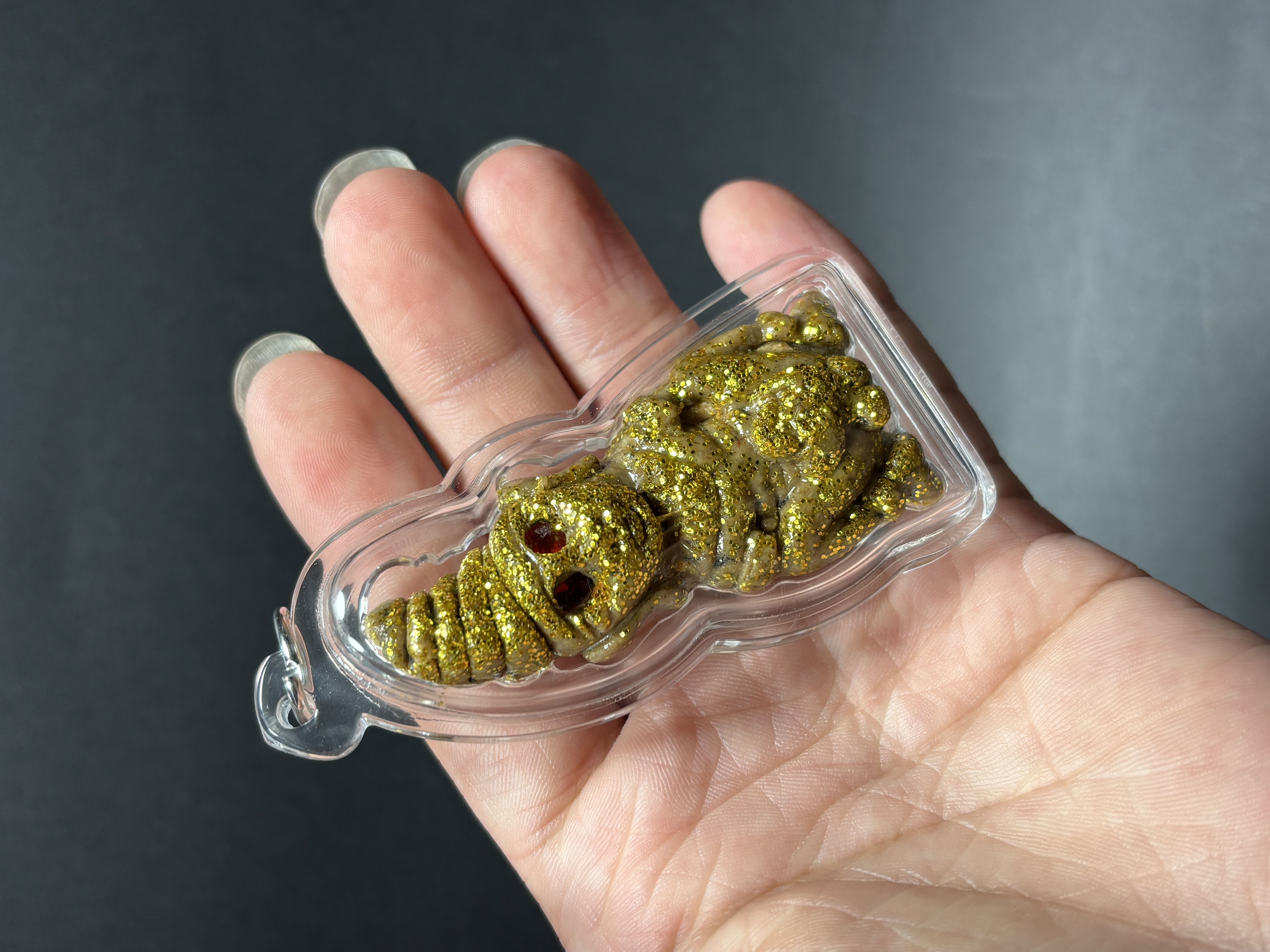 泰国北榄府人缘至尊白衣师傅阿赞沥红眼帕罂（手工模具特别版） | Jin Thai Fo Pai