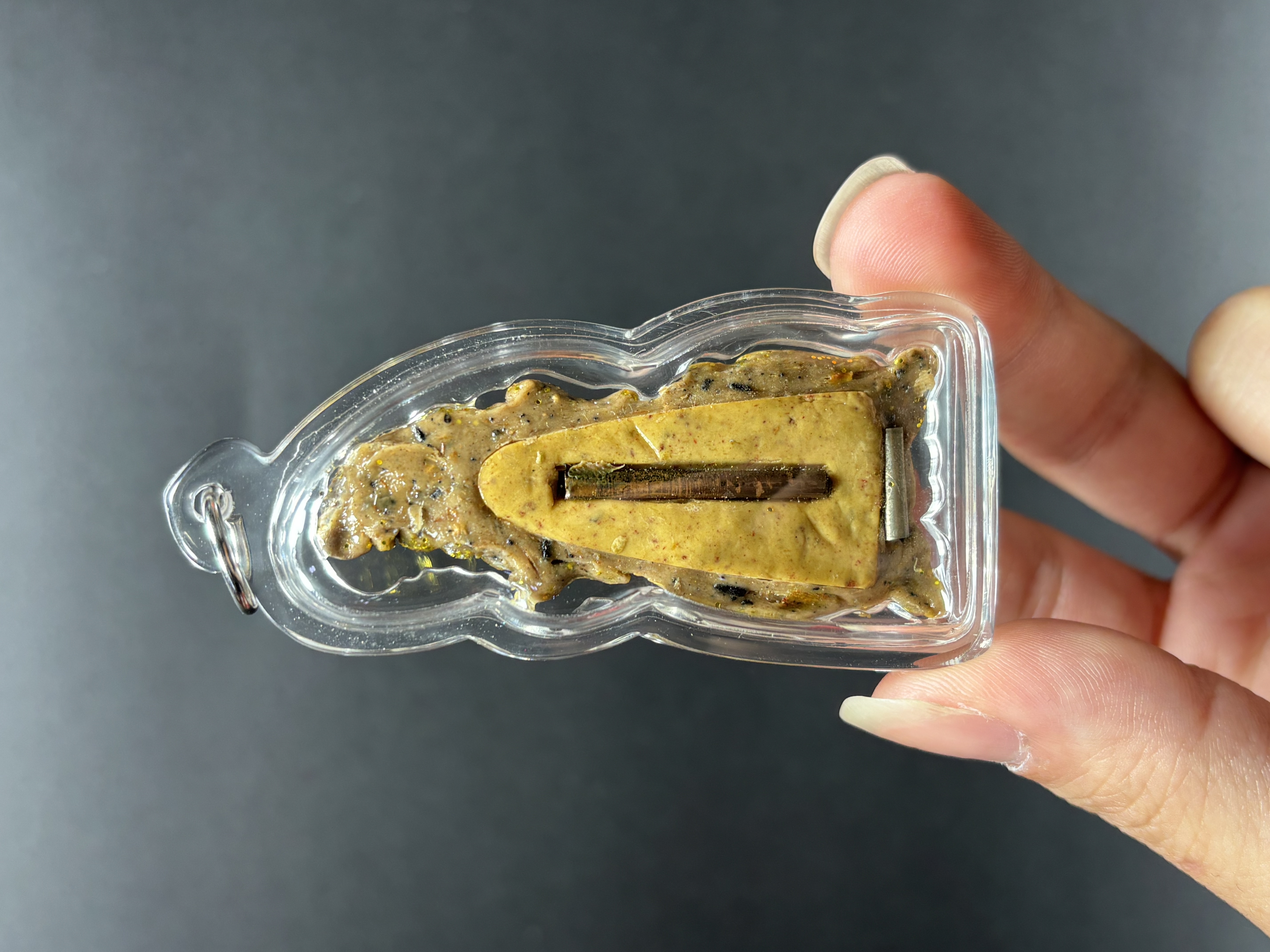 泰国北榄府人缘至尊白衣师傅阿赞沥红眼帕罂（手工模具特别版） | Jin Thai Fo Pai
